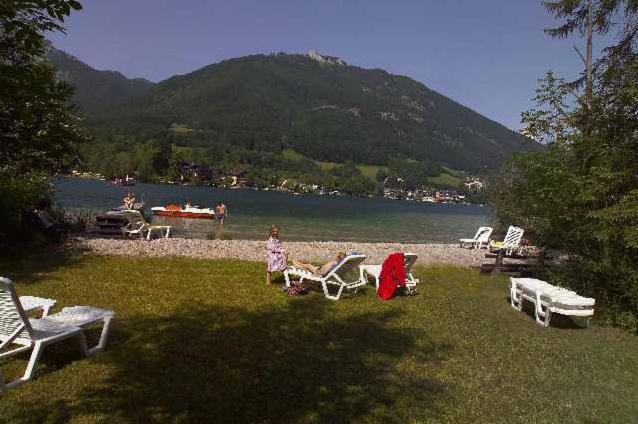 Appartementhaus Huber Abersee Exterior foto